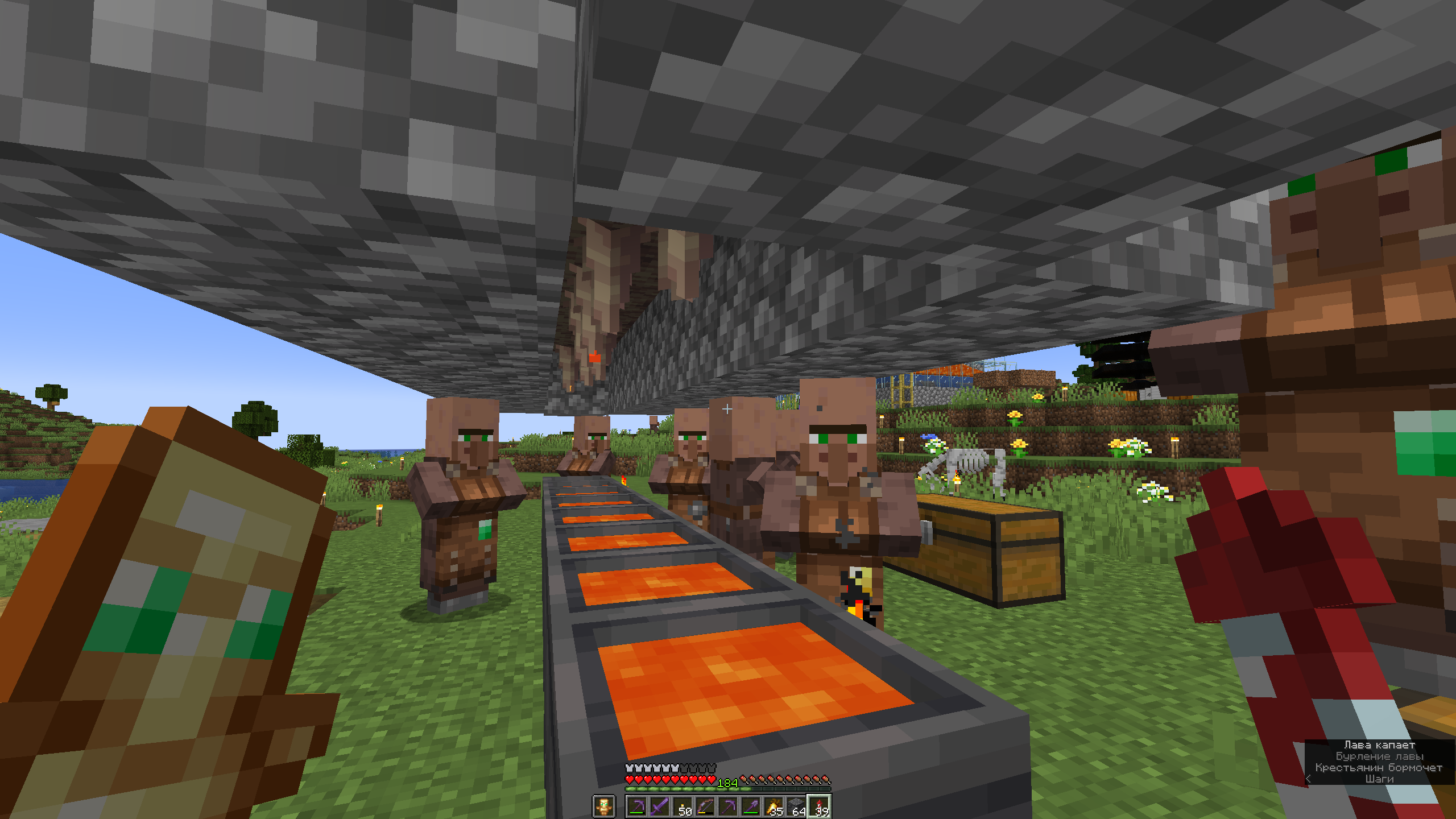 Скриншот сервера